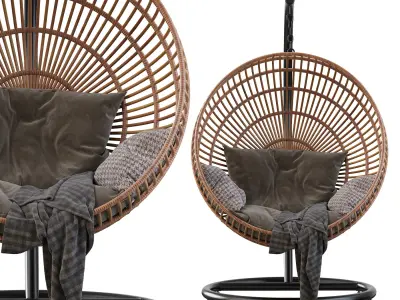 Armchair Suspendre Bosseda 3D model