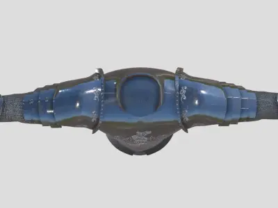 Medieval Armour Low-poly 3D model