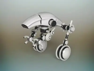 Battle Robot 3D model