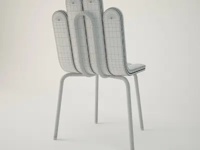 Leather Chair 3D model