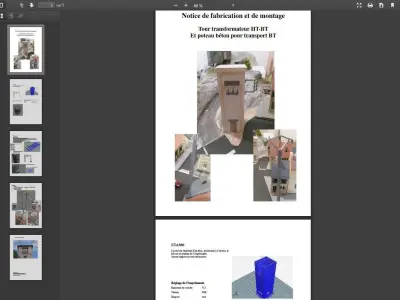 Electric transformation station Modelisme HO 3D print model