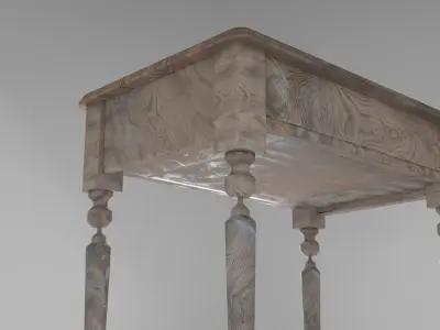 Classic Vintage Table 3D model