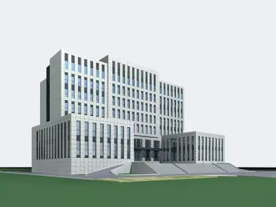 Office Building 3D model 315