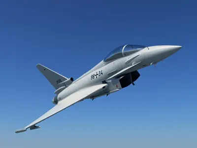 Eurofighter Typhoon 3D model shop