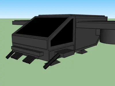 space ship 3D model purchase