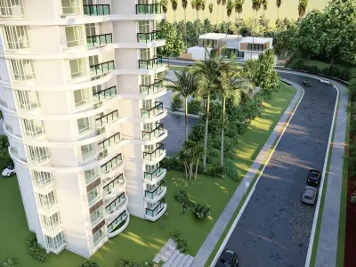 Highrise Building 02 3D model