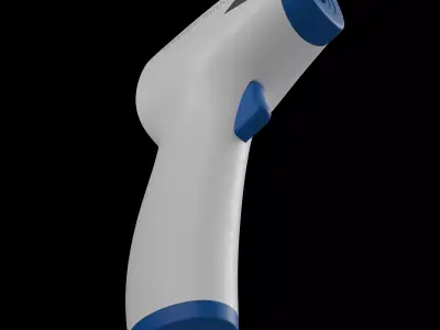 thermo Low-poly 3D model