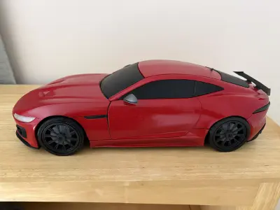 Jaguar F Type 1 12th scale   3D print model