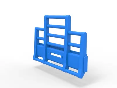 Moose bumper for semi truck V1 Scale 1 to 25 3D print model