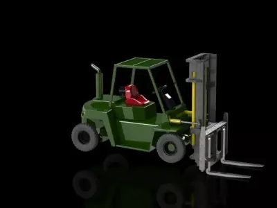 Forklifts forklift truck 3D model