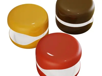 roche bobois fragment table lamp 3D model