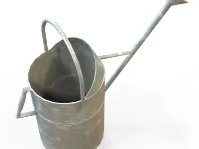 Watering Can Low-poly 3D model purchase