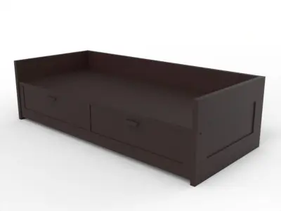 Cozy Sofa Low-poly 3D model