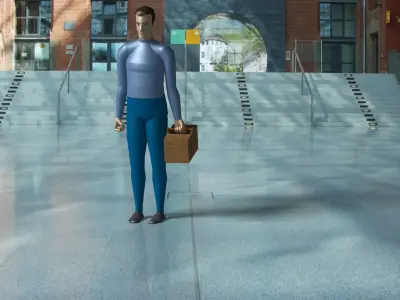 tool box transformer 3D model