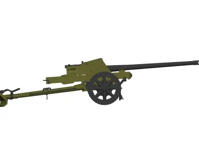 military canon 3D model