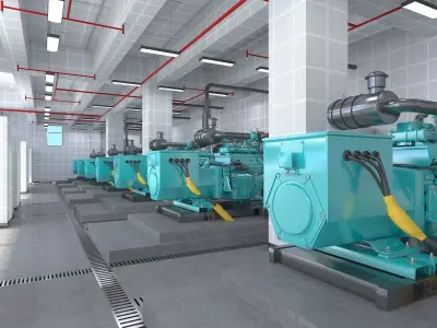 Industrial Complex 3D model