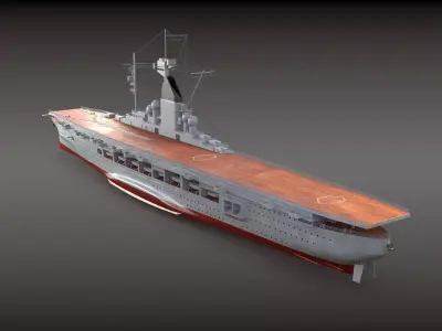 Flugzeugtrager A Graf Zeppelin 3D model