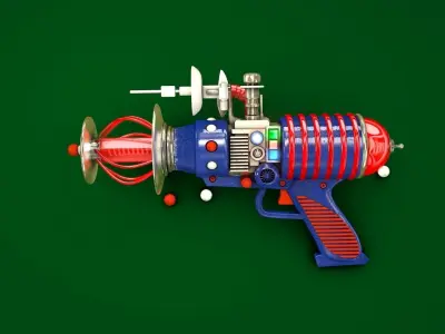 SPACE CARTOON BLASTER 3D model