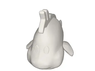 Toy fish 3D model