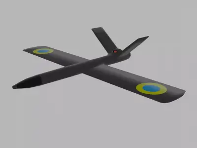 swallow 3D model