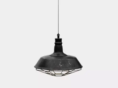 Industrial lighting furniture decoration PBR textured Free low-poly 3D model