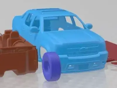 Chevrolet Avalanche 2011 Printable Car 3D print model