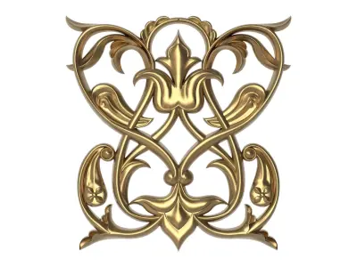  decorative pattern ready for 3D printing 3D model 496