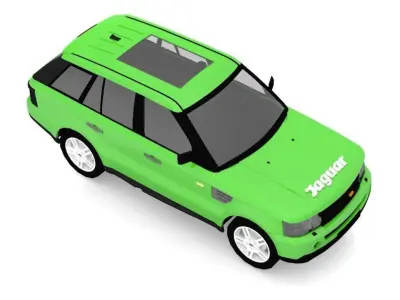 Auto Jaguar 3D model