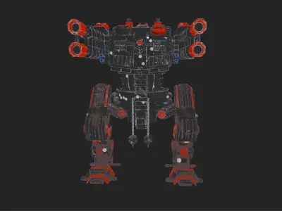 R3A MECHA 01 3D model
