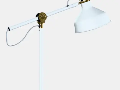 RANARP Work lamp 1 Low-poly 3D model