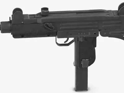 Submachine Gun UZI SMG 3D model