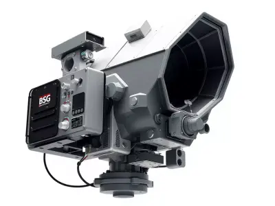 Industrial Surveillance Device model pack Low-poly 3D model