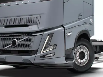 Volvo FH Aero Rigid 6x4 2026 3D model
