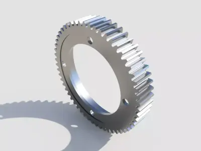 Gear Wheel  - 56 teeth 3D model