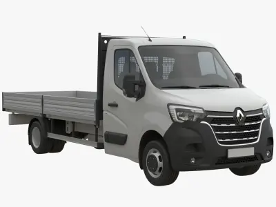 Renault Master 2020 Chassis Cab MAXI 3D model