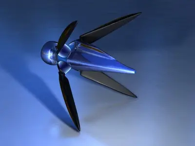 Aaron Flak Ship Free 3D model