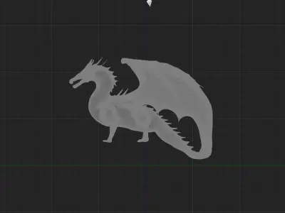 Dragon 3D model shop