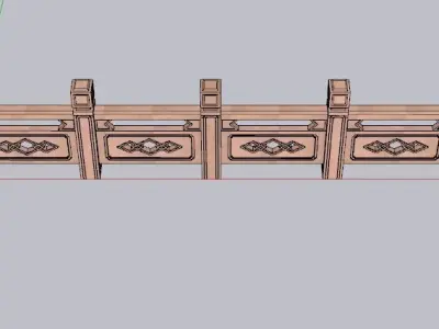 indian jodhpuri stone jali  Low-poly 3D model