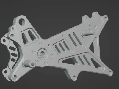 Arm Shijiro PCX  Low-poly 3D model