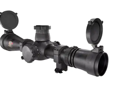 Sniper Sight Low-poly 3D model