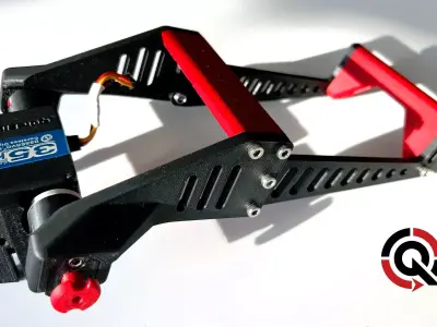 QuicFlip RC Self-Righting Arm for 2WD Racing Buggy Cars Free 3D print model