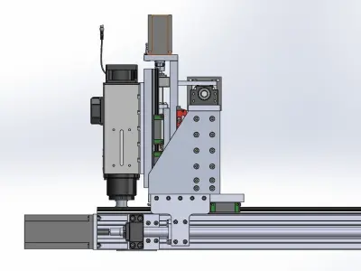 DIY CNC ROUTER - 1600x2150mm 3D model