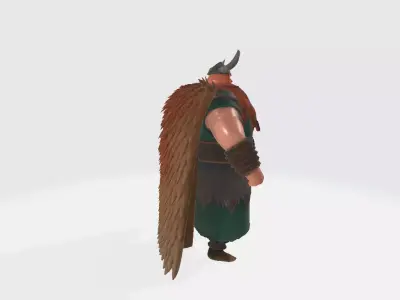 How to Train Your Dragon Stoico Pose 01 3D print model