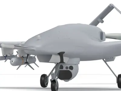 Bayraktar TB2 Ukraines Armed Forces Drone 3D model