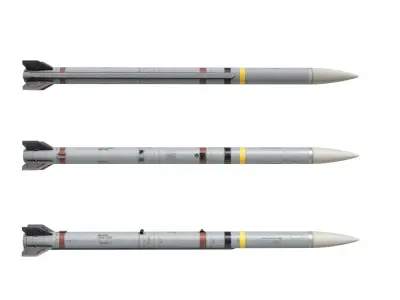 AIM-260 AIM-260A Joint Advanced Tactical Missile 3D model