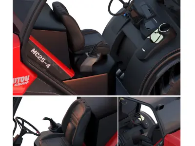 manitou mc25-4 3D model