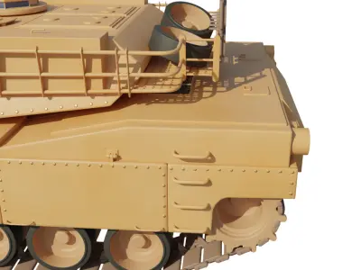 Main Battle Tank 3D model by TheHarryAli - PBR