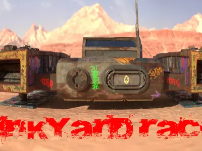 Junkyard Racer 3D model