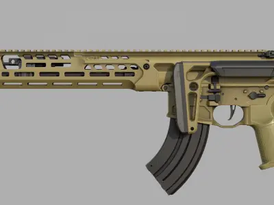 MCX Spear LT - Replica - LOW POLY  Low-poly 3D model