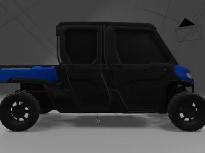 Can-Am Defender 2018 Low-poly 3D model
